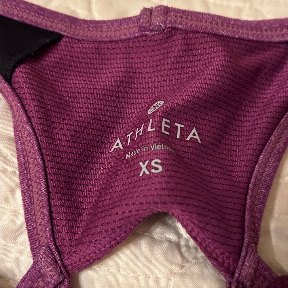 Athleta Berry Racerback Tank - Picture 3 of 3